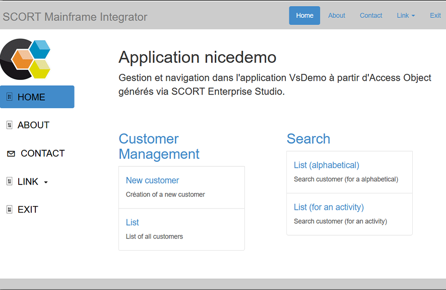 Access Object demo